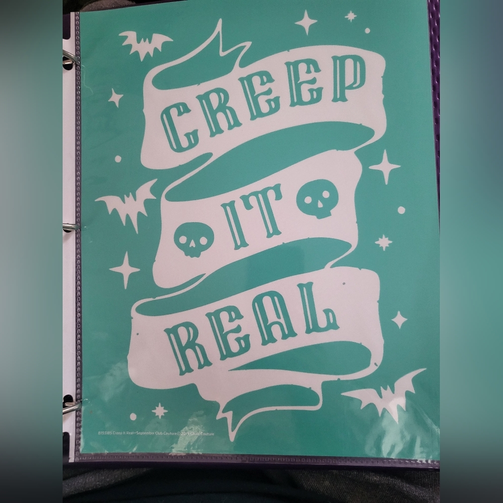 Chalk Couture Transfer creep it real